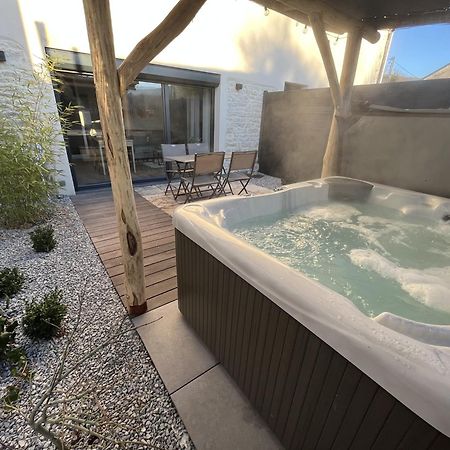 Sejour Detente - Appart'Hotel N 1 Avec Jaccuzi, Piscine Et Petit-Dejeuner Chouzelot Luaran gambar
