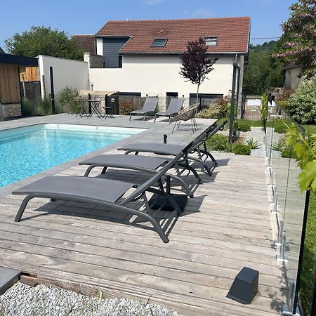 Sejour Detente - Appart'Hotel N 1 Avec Jaccuzi, Piscine Et Petit-Dejeuner Chouzelot Luaran gambar