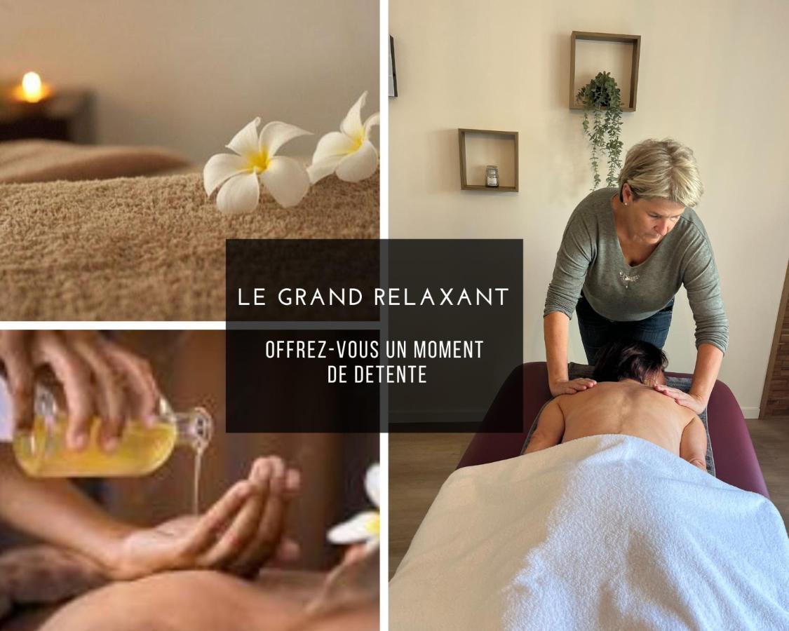 Sejour Detente - Appart'Hotel N 1 Avec Jaccuzi, Piscine Et Petit-Dejeuner Chouzelot Luaran gambar